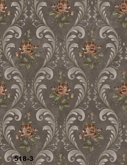 ورق حائط كلاسيك 15 متر مربع - 518-3-D