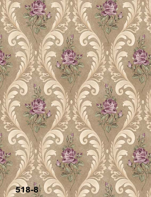 ورق حائط كلاسيك 15 متر مربع - 518-8-D