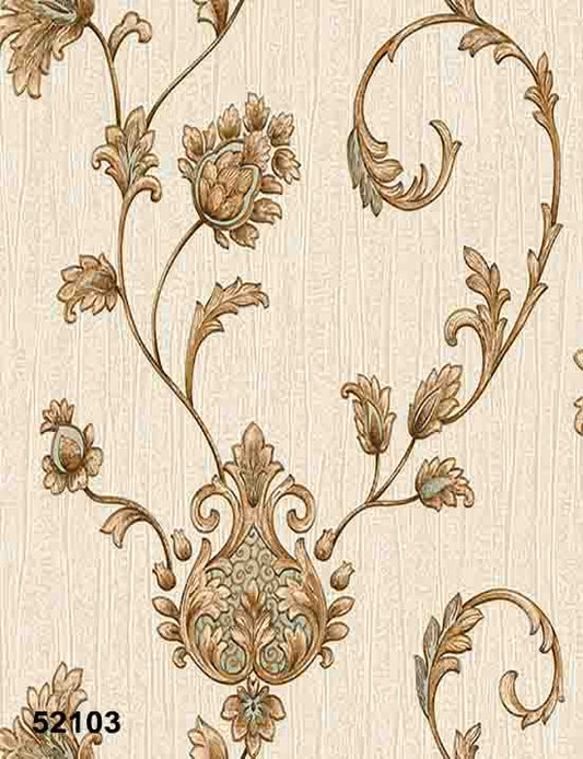 Classic wallpaper 5 square meters 52103