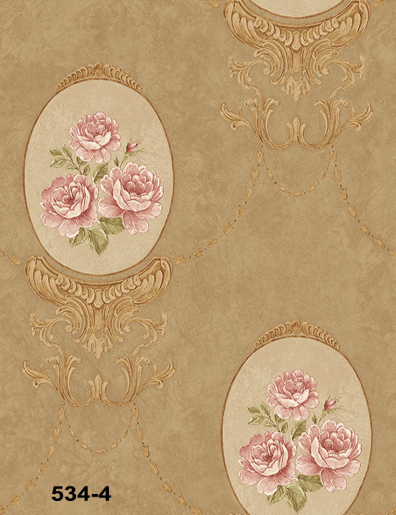 ورق حائط كلاسيك 15 متر مربع - 534-4-D