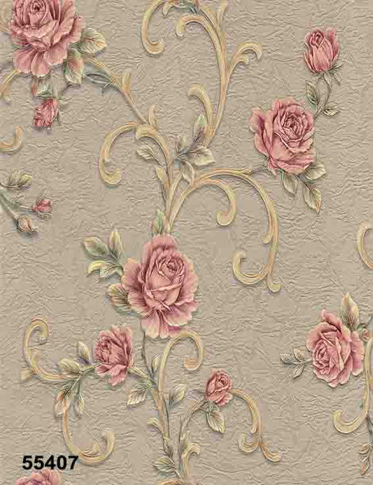 ورق حائط كلاسيك 5 متر مربع 55407-D