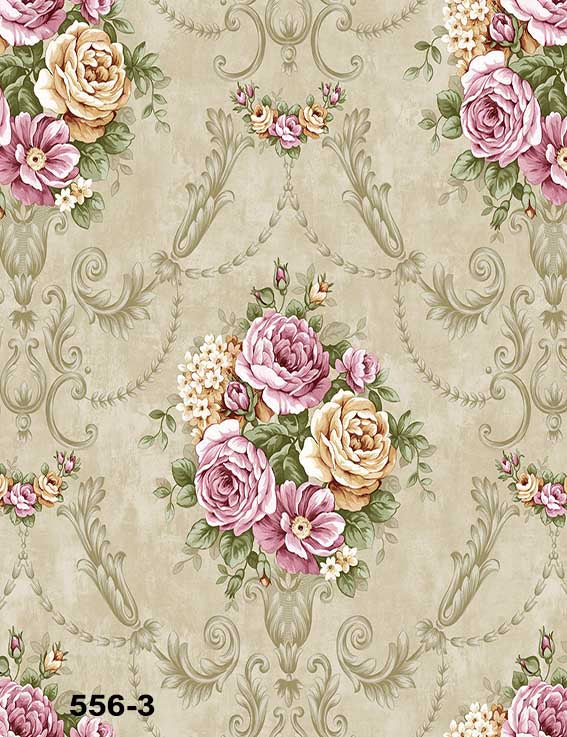 ورق حائط كلاسيك 15 متر مربع - 556-3-D