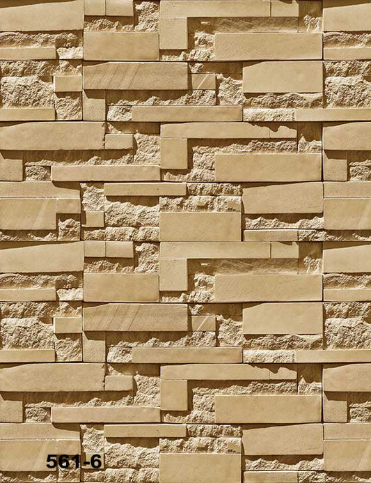 ورق حائط حجري 15 متر مربع - 561-6-D