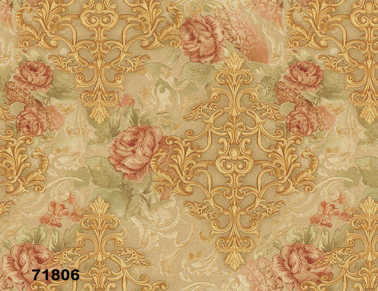 ورق حائط كلاسيك 15 متر مربع 71806-D