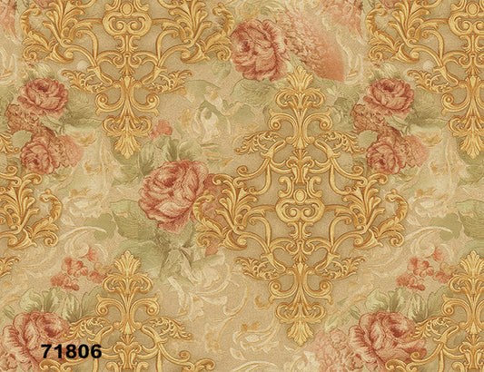 ورق حائط كلاسيك 15 متر مربع 71806-D
