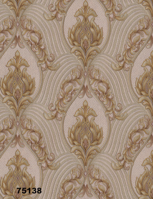 ورق حائط كلاسيك 15 متر مربع 75138-D