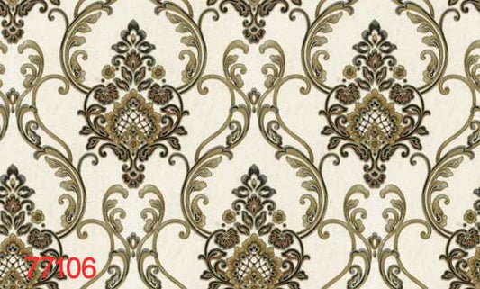 ورق حائط كلاسيك 15 متر مربع 77106-D
