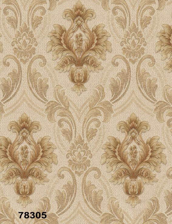 ورق حائط كلاسيك 15 متر مربع 78305-D