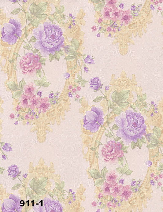 ورق حائط كلاسيك 5 متر مربع 911-1-D