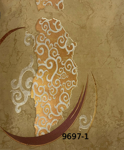 ورق حائط مودرن 15 متر مربع 9697-1