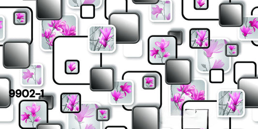 ورق حائط مودرن 15 متر مربع - 9902-1-D