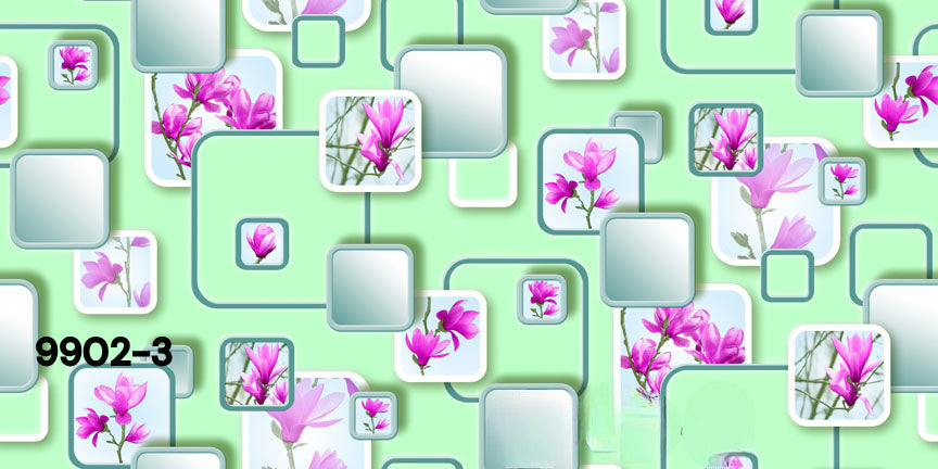 ورق حائط مودرن 15 متر مربع - 9902-3-D