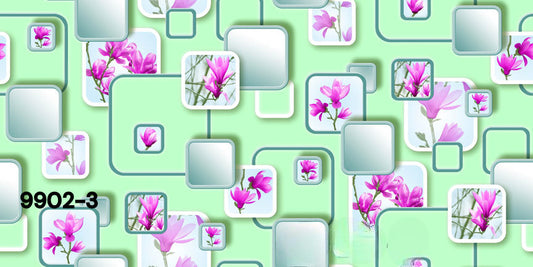 ورق حائط مودرن 15 متر مربع - 9902-3-D