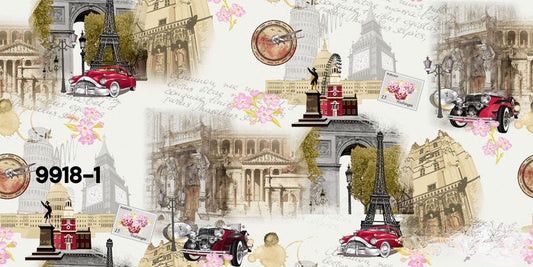 ورق حائط مودرن 15 متر مربع - 9918-1-D