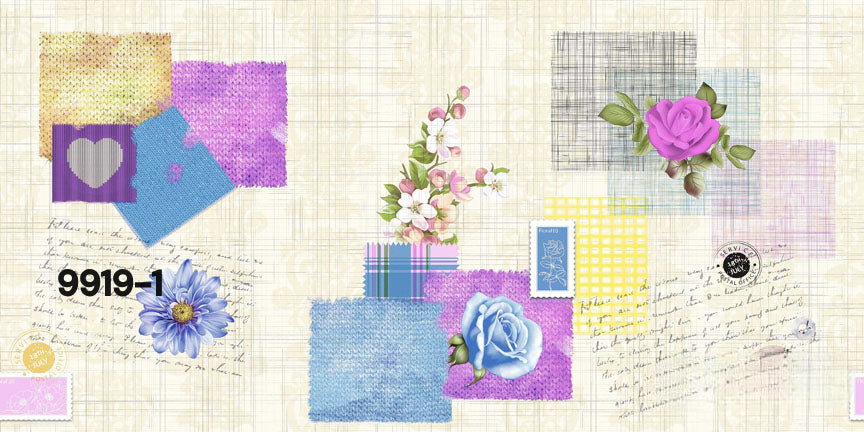 ورق حائط مودرن 15 متر مربع - 9919-1-D