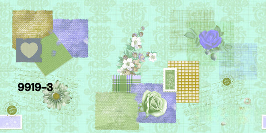 ورق حائط مودرن 15 متر مربع - 9919-3-D