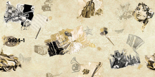 ورق حائط مودرن 15 متر مربع - 9924-1-D