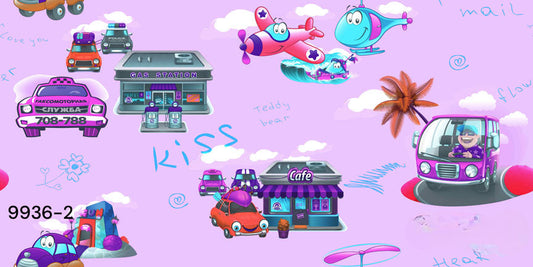 ورق حائط مودرن 15 متر مربع - 9936-2-D