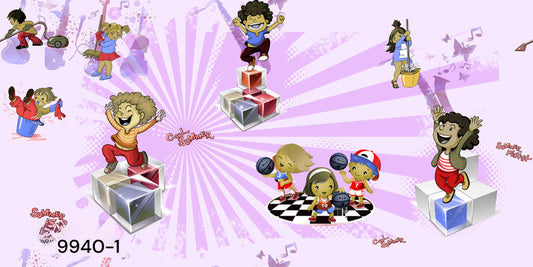 ورق حائط مودرن 15 متر مربع - 9940-1-D