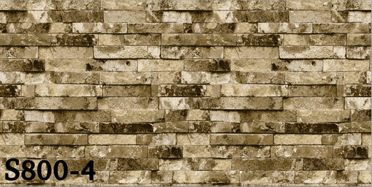 ورق حائط حجري 15 متر مربع - S800-4-D