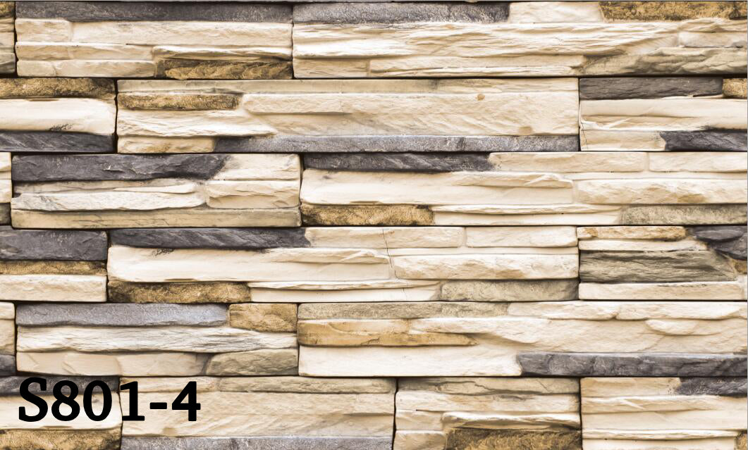 ورق حائط حجري 15 متر مربع - S801-4-D
