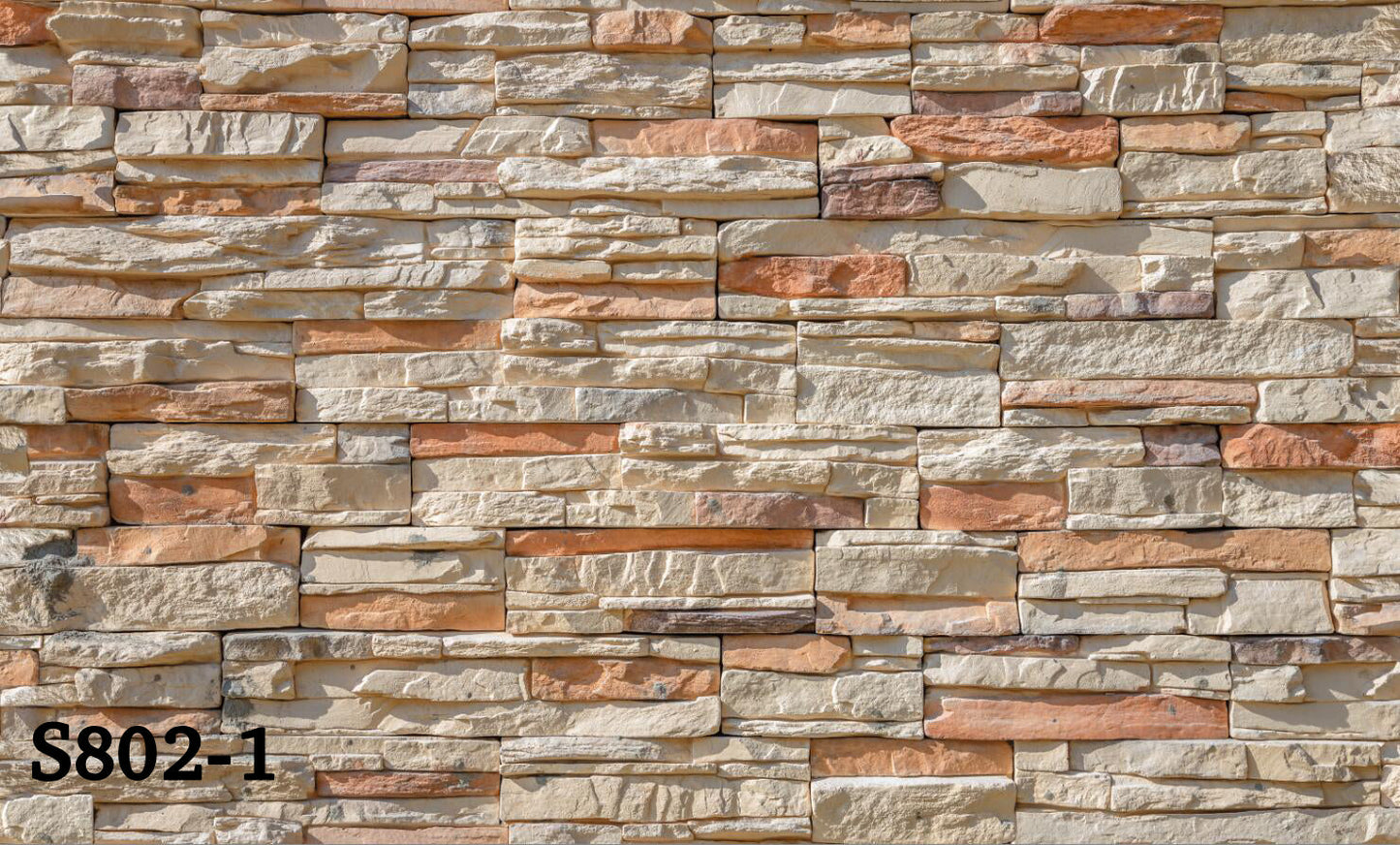 ورق حائط حجري 15 متر مربع - S802-1-D
