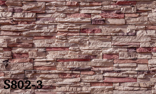 ورق حائط حجري 15 متر مربع - S802-3-D