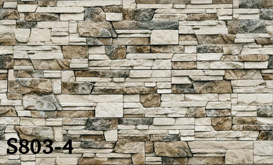 ورق حائط حجري 15 متر مربع - S803-4-D