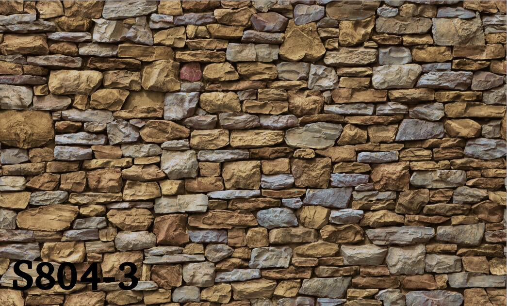 ورق حائط حجري 15 متر مربع - S804-3-D