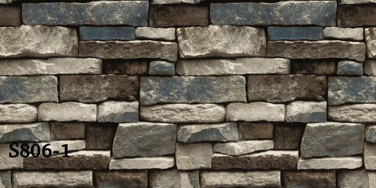 ورق حائط حجري 15 متر مربع - S806-1-D