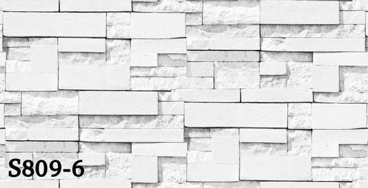 ورق حائط حجري 15 متر مربع - S809-6-D
