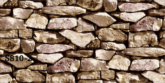 ورق حائط حجري 15 متر مربع - S810-2-D