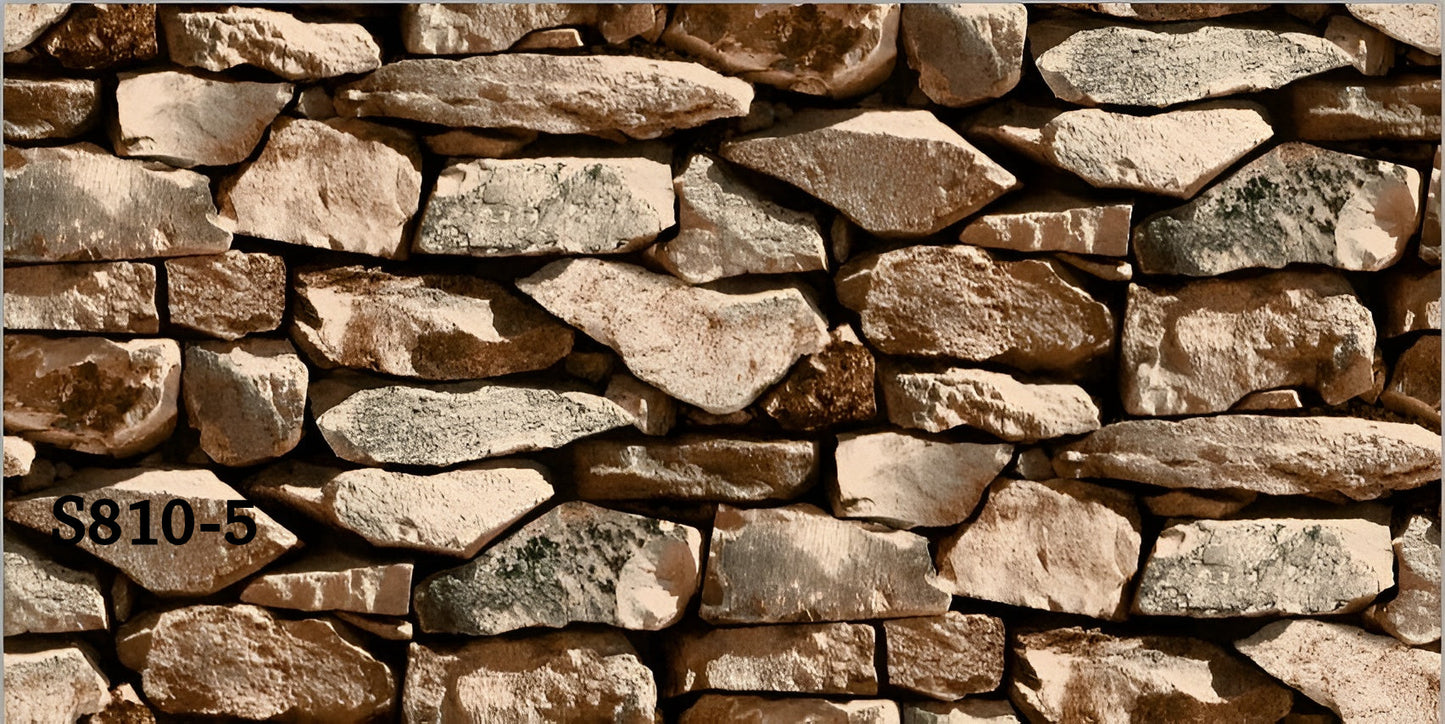 ورق حائط حجري 15 متر مربع - S810-5-D