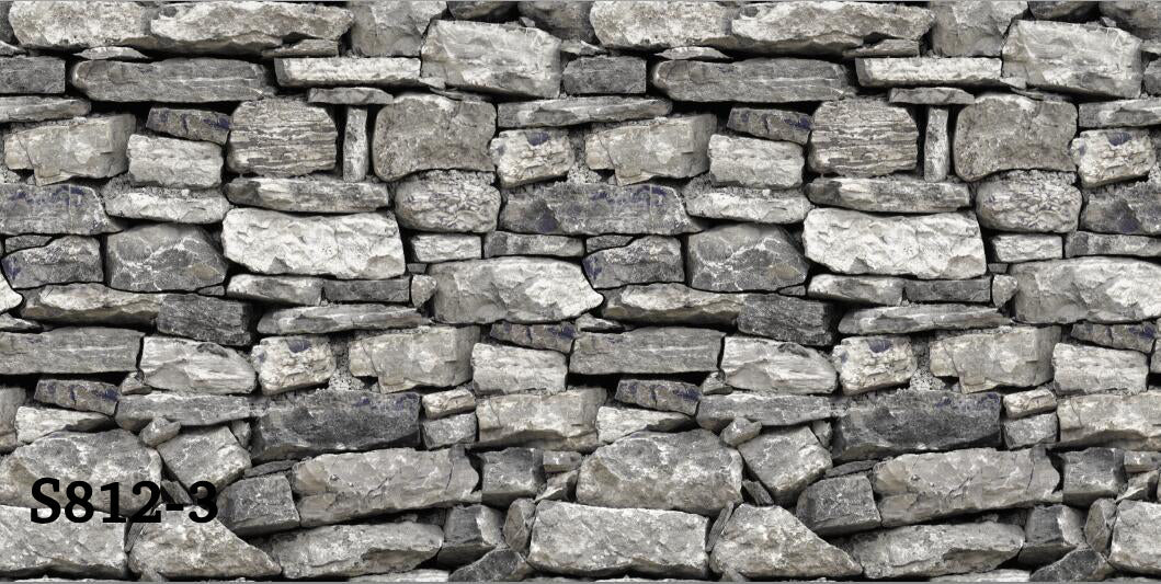 ورق حائط حجري 15 متر مربع - S812-3-D
