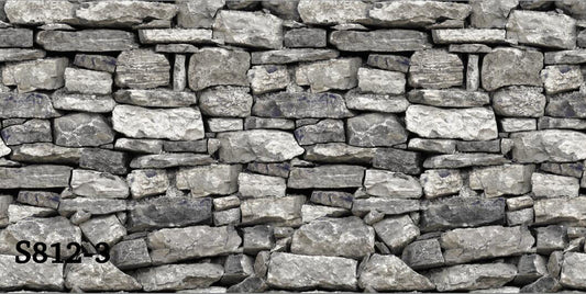 ورق حائط حجري 15 متر مربع - S812-3-D
