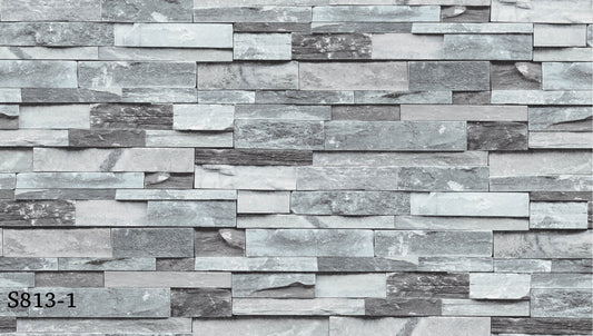 ورق حائط حجري 15 متر مربع - S813-1-D