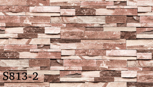 ورق حائط حجري 15 متر مربع - S813-2-D