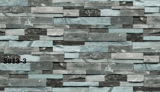 ورق حائط حجري 15 متر مربع - S813-3-D