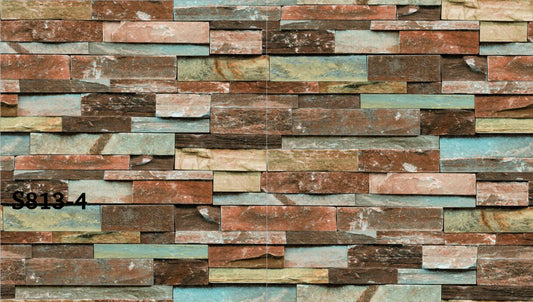 ورق حائط حجري 15 متر مربع - S813-4-D