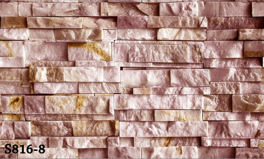 ورق حائط حجري 15 متر مربع - S816-8-D