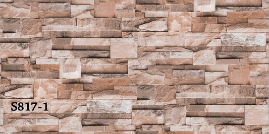 ورق حائط حجري 15 متر مربع - S817-1-D