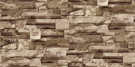 ورق حائط حجري 15 متر مربع - S817-3-D