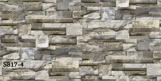 ورق حائط حجري 15 متر مربع - S817-4-D