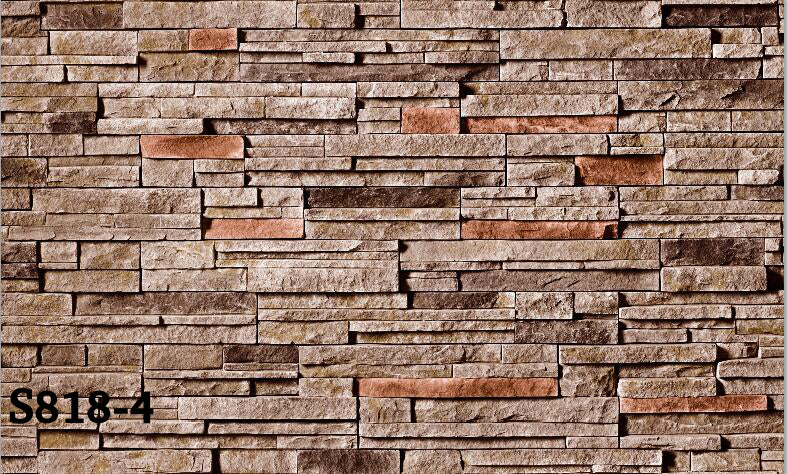 ورق حائط حجري 15 متر مربع - S818-4-D