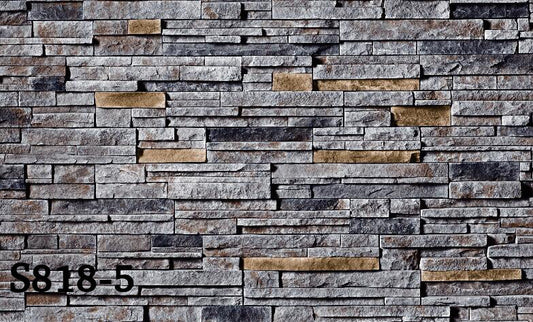 ورق حائط حجري 15 متر مربع - S818-5-D