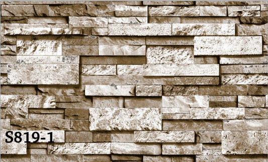ورق حائط حجري 15 متر مربع - S819-1-D
