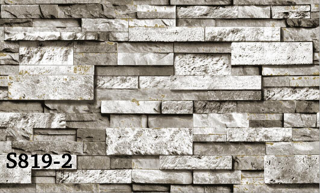 ورق حائط حجري 15 متر مربع - S819-2-D