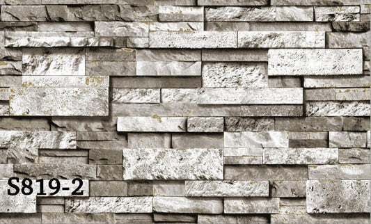 ورق حائط حجري 15 متر مربع - S819-2-D