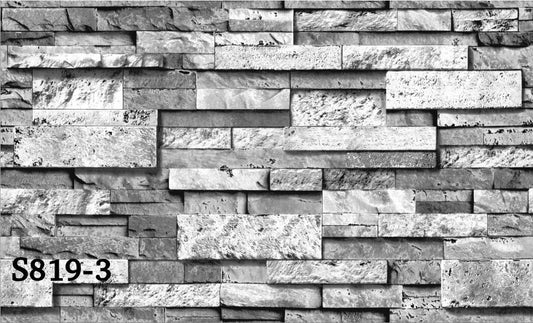 ورق حائط حجري 15 متر مربع - S819-3-D