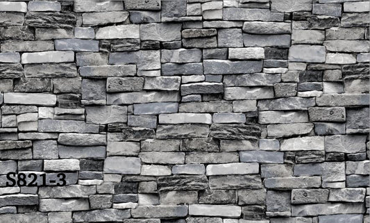 ورق حائط حجري 15 متر مربع - S821-3-D